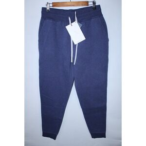 NWT Rhoback Women's Small Heather Fleet Navy Clarity Jogger